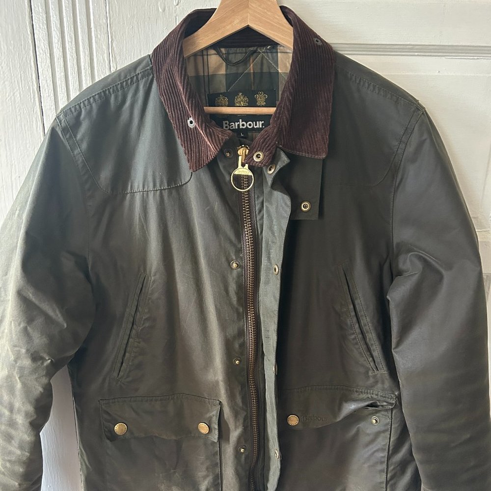 Barbour Original Tartan Jacket, Men's L, used